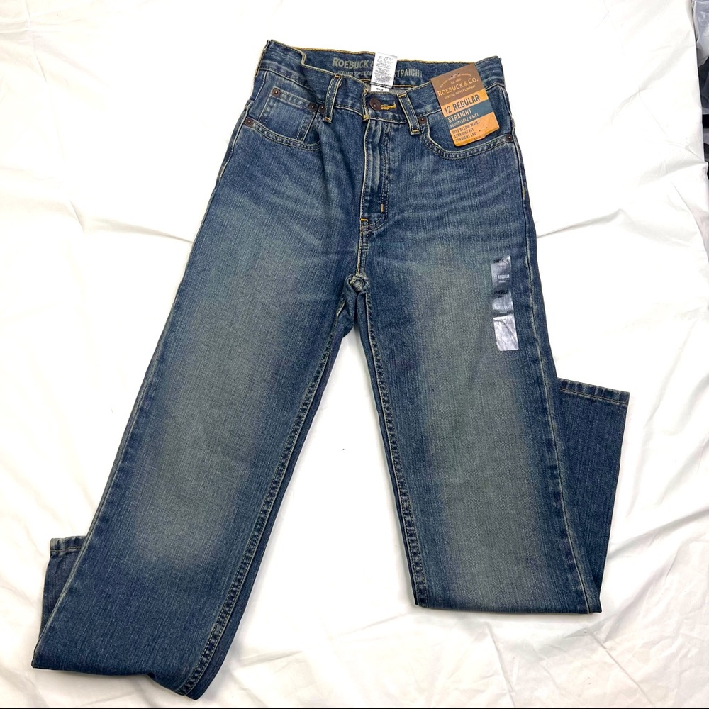 Roebucks & Co Denim Women Straight Leg Jeans NEW Size 12 R Vintage 90s A030222